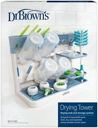 Dr. Brown's Drying Tower, Stand-Up Drying Rack, Countertop Baby Bottle Drying by Unknown
