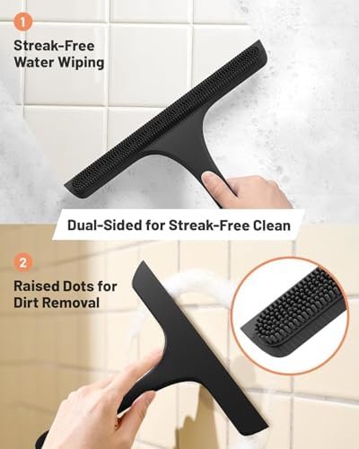 2-in-1 Silicone Shower Squeegee - Image 6