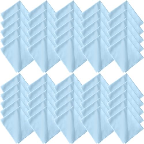 Frienda 50 Pcs Microfiber Glass Cleaning Cloths Lens by Frienda
