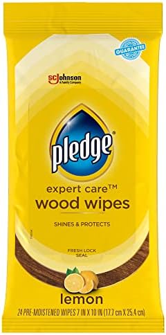 Pledge Pre-Moistened Wood Furniture Polish Wipes by Unknown
