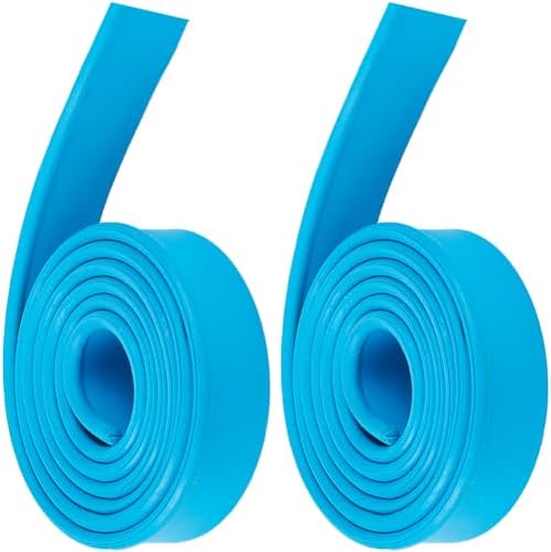 CRASPIRE 2Pcs Squeegee Rubber Replacement 41 Inch Blue Silicone Rubber Blade by CRASPIRE