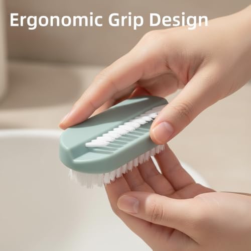 Nail Brush 4 Pack With Double Sided Bristles - Image 2
