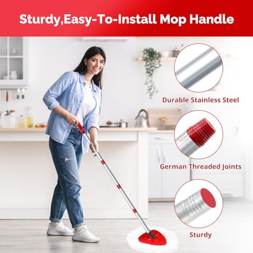 O-Cedar Spin Mop Head, Handle Replacement - Image 6