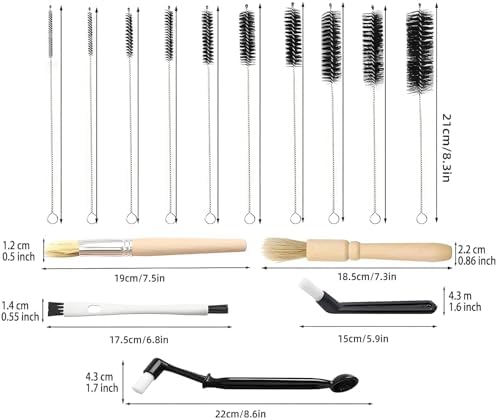 15-Piece Coffee Grinder & Espresso Cleaning Brush Kit - Image 2