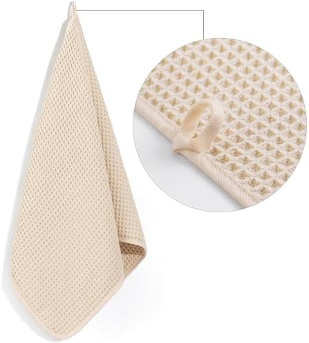 POLYTE 430 GSM Poly Blend Microfiber Quick Dry Waffle Hand Towel, 16x30 in - Image 3
