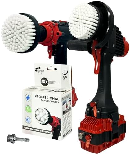 Premium Drill Brush Professional– 2in1 by Kornelypowerscrubbers