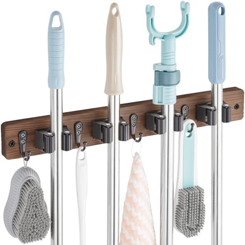 OUTNILI Mop and Broom Holder Wall Mount by OUTNILI