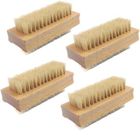 2 PCS Wooden Nail Brush by Unknown