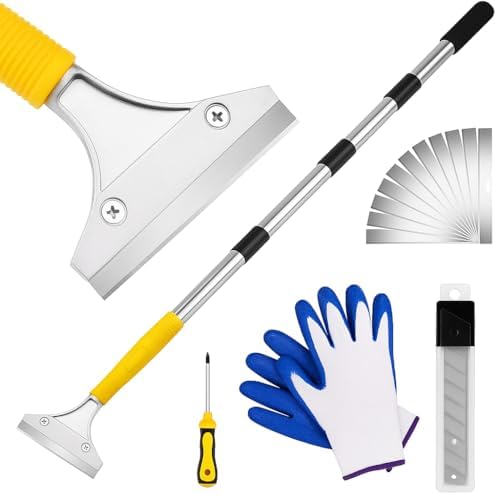 DIYSELF Scraper Tool 5.4 ft, Adjustable Floor Scraper by DIYSELF