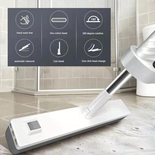 PVA Sponge Mops Super Absorbent Cleaning Mop Self Squeeze Floor Cleaner - Image 4