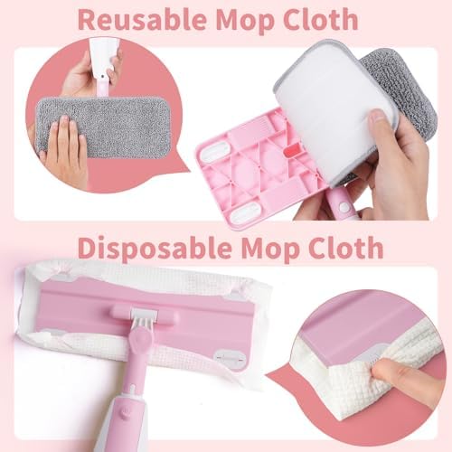 Kids Spray Mop, Fun & Functional Toddler Cleaning Set, Real Working Mop - Image 5
