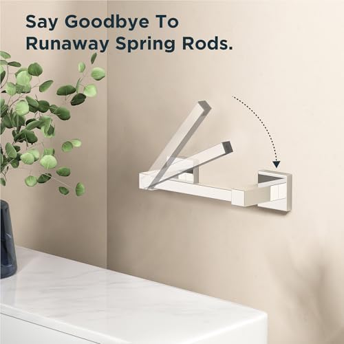 FORIOUS Toilet Paper Holder and Towel Ring Set, Bathroom Accessories Set - Image 6