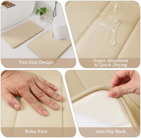 Beige Bathroom Accessories Set - Image 6