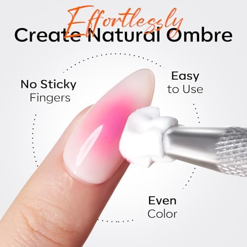 Modelones 150pcs Nail Sponges for Ombre - Image 3