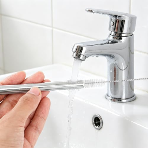 6PCS Metal Straw Replacement for Owala Water Bottle 24 oz 32 oz Accessories - Image 6