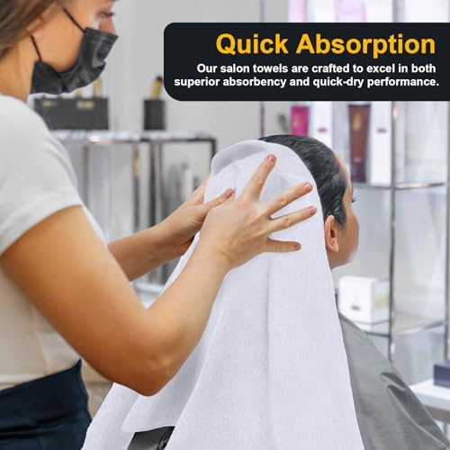 UNIMADE Salon Towels 24 Pack, Super Soft Microfiber Hand Towel - Image 4