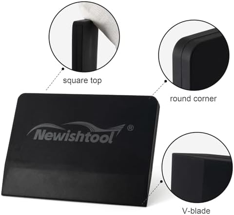 NEWISHTOOL Soft Silicone Small Squeegee - Image 5