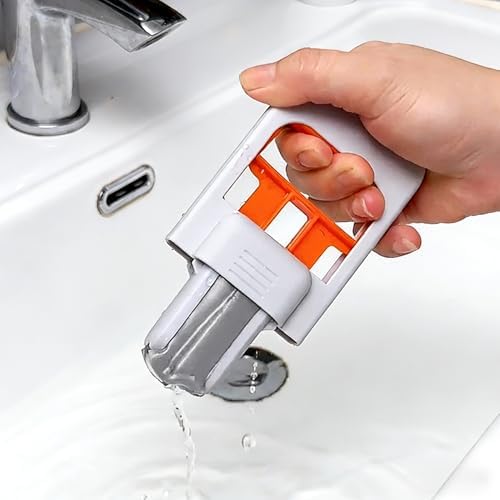 Mini Self-Squeezing Desktop Sponge Mop - Image 4