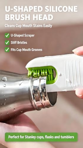 4‑in‑1 Cup Lid Cleaning Brush, Gap & Seal Ring Scrubber. - Image 3