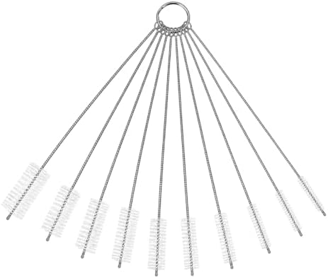 10 Pack Straw Cleaning Brushes, 10 Diameters, by Unknown