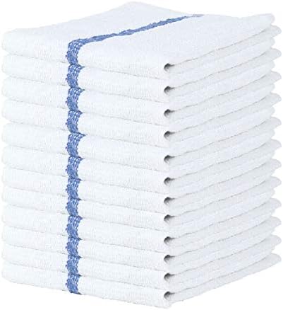 Arkwright Bar Mop Towels, 100% Cotton Kitchen Dishcloths, Absorbent Quick Dry by Arkwright