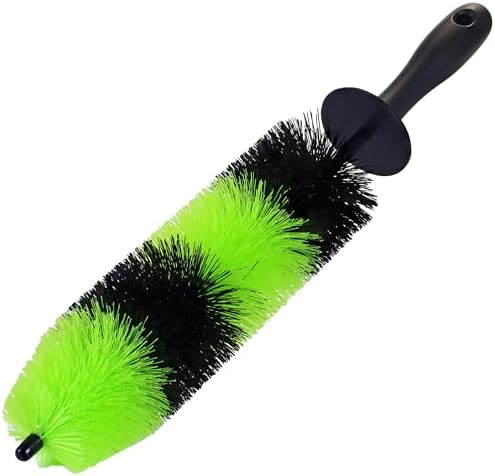TAKAVU Wheel & Tire Brush, Long Soft Bristle, Easy Reach by TAKAVU