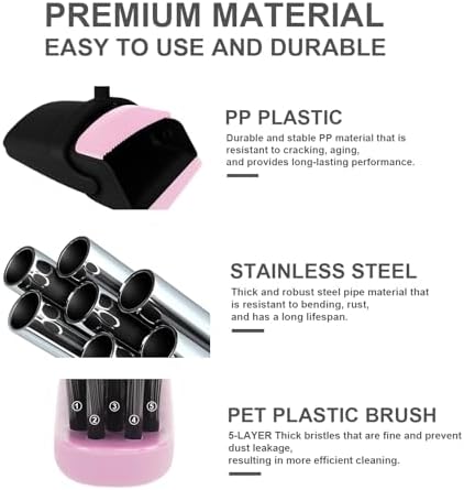 Pink Broom and Dustpan Combo Set - Image 4