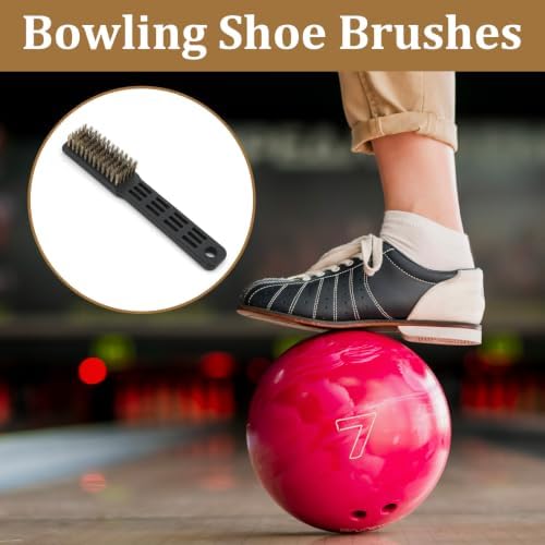2 Pack Bowling Shoe Brushes Heavy Duty Shoe Scrubber Shoe Cleaning Brushes - Image 6