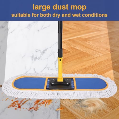 24" Commercial Dust Mop: Heavy Duty Industrial Floor Duster - Image 6