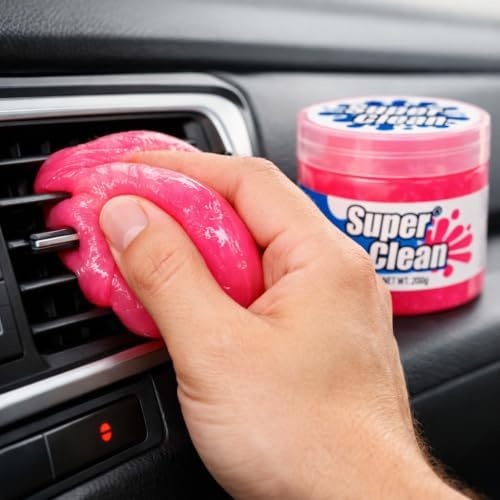Car Cleaning Gel 200 g, Reusable Detailing Putty by Unknown