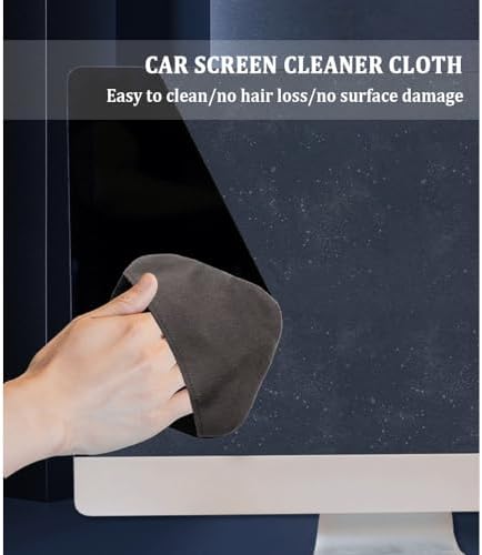 Stacool Car Screen Cleaner Cloth, Rapid Dust Removal Microfiber Cleaning Cloth - Image 3