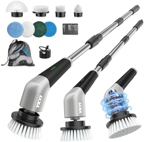 YKYI Electric Spin Scrubber, Cordless Power Cleaning Brush by YKYISmartHomeLife