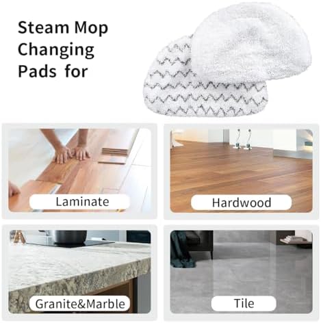 WuYan 6 pcs Steam Mop Replacement Pads - Image 5