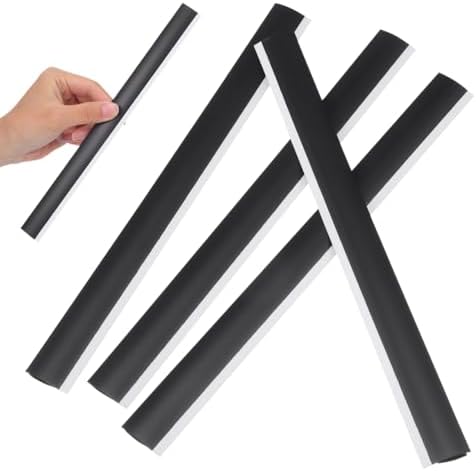 DOITOOL Dustpan Rubber Lip Replacement Edges 4-Pack 10.23In Strip Replacement by DOITOOL