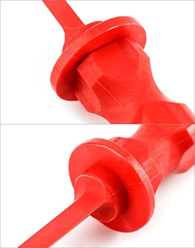 QWORK Chisel Scraper, 2 Pack Wheel Weight Remover, Non-Marring Plastic Scraper - Image 5