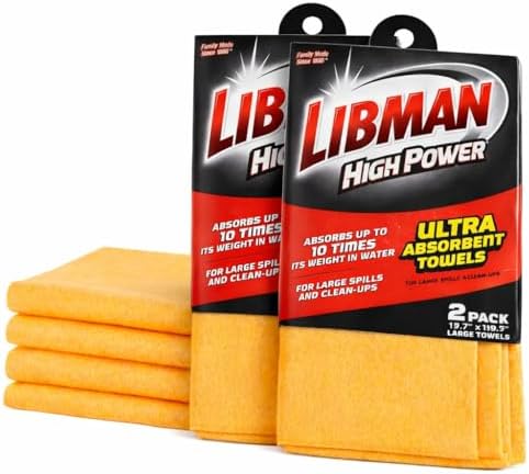 LIBMAN Super Absorbent Towels by Tribello