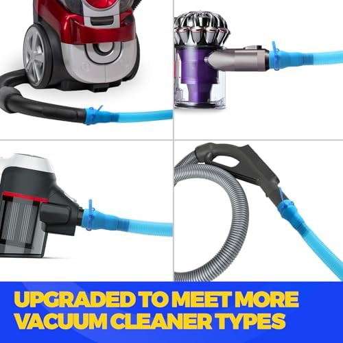 Holikme Dryer Vent Cleaner Kit, Vacuum Hose Attachment - Image 2