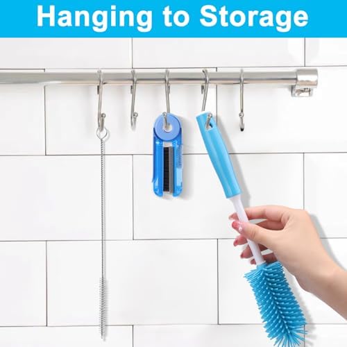 XANGNIER Water Bottle Cleaner Brush Kit - Image 6