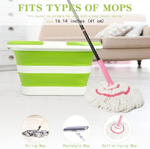 Large Collapsible Bucket for Cleaning, 4.2 Gallon/16L - Image 5