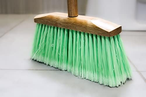Indoor/Outdoor Wooden Broom, Soft Bristles - Image 7