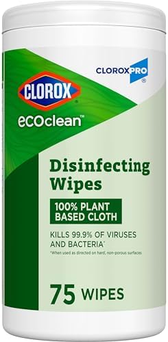 CloroxPro Clorox EcoClean Disinfecting Wipes, Antibacterial Disinfectant by CloroxProfessional