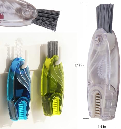 4 in 1 Cup Lid Cleaning Brush Set Multifunctional Bottle Brush Cleaner Tiny - Image 5