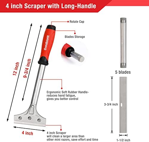 Goldblatt 2 Pieces Glass Scraper Set - Image 5