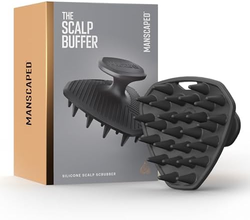 MANSCAPED® The Scalp Buffer Men’s Silicone Head Scrubber by MANSCAPED