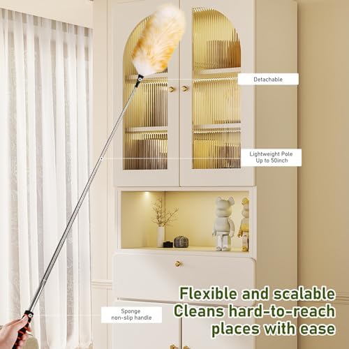 Extendable Lambswool Duster - Image 5