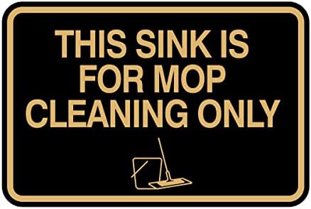 Signs ByLITA Classic Framed This Sink Is by SignsByLITA