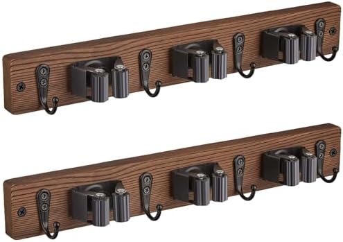 OUTNILI 2 Pack Mop Broom Holder Wall Mount by OUTNILI