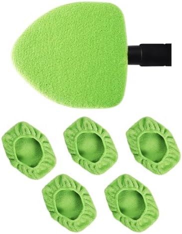 5 Pack Microfiber Pads, Replacement Heads Cover by eFuncar