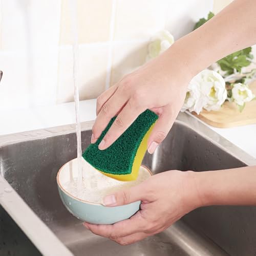 24 Pack Kitchen Cleaning Sponges Heavy Duty Scrub Sponges - Image 3