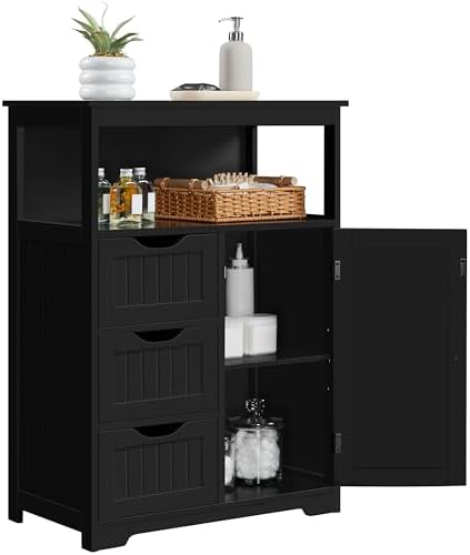 Yaheetech Large Freestanding Bathroom Storage Cabinet by Yaheetech